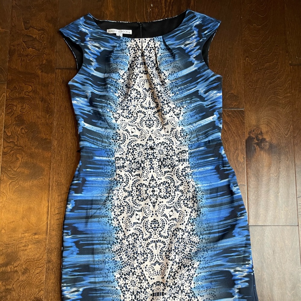 Blue dress